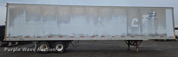 image for item DU6912 1989 Fruehauf dry van trailer
