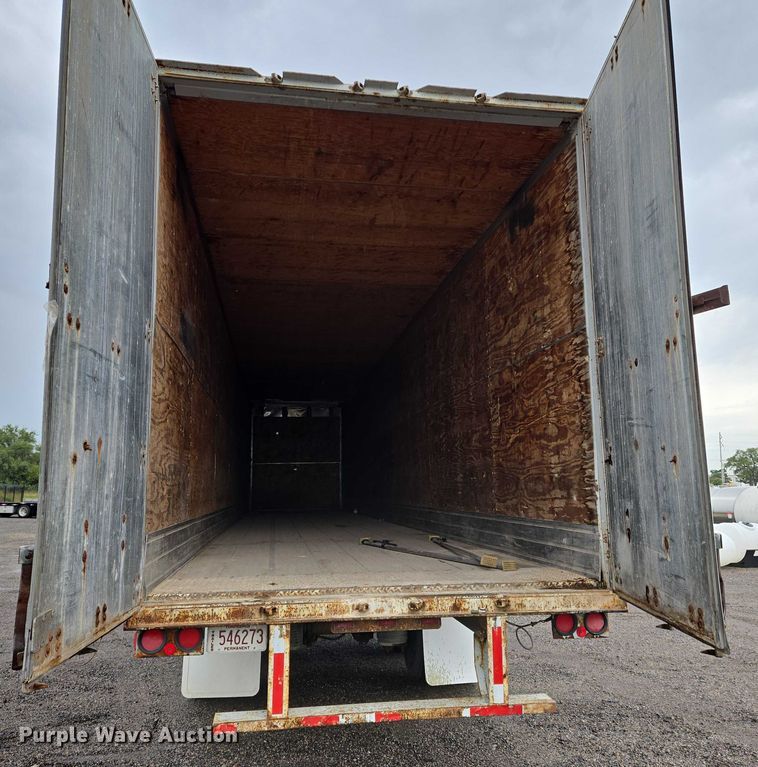 image for item DU6912 1989 Fruehauf dry van trailer