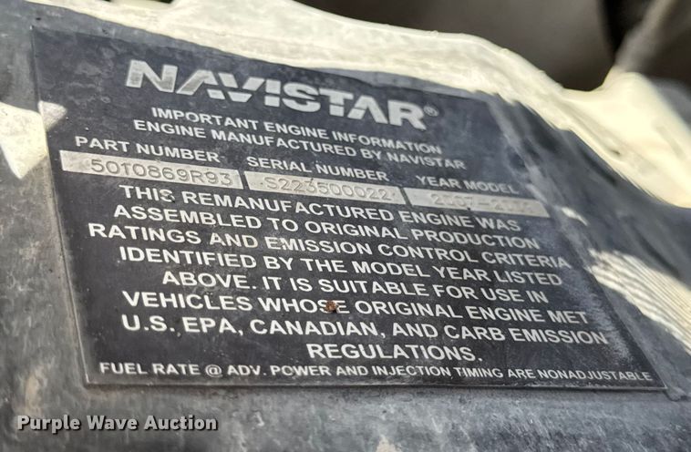 image for item DW6577 2010 International 4400 truck cab and chassis