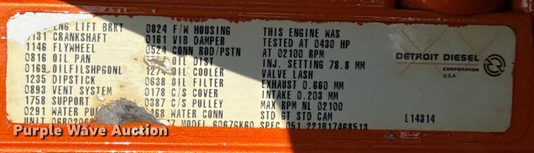 image for item DX5780 1995 Peterbilt 379 semi truck