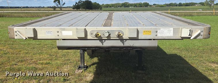 image for item EB1039 2016 Trail King TK80AACS-40 drop deck equipment trailer