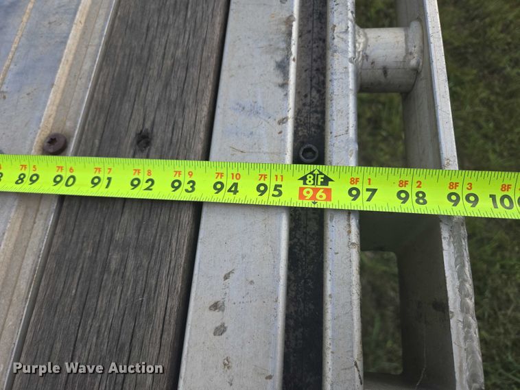 image for item EB1039 2016 Trail King TK80AACS-40 drop deck equipment trailer