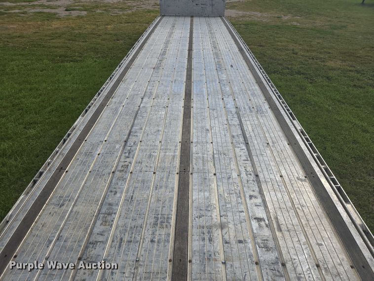 image for item EB1039 2016 Trail King TK80AACS-40 drop deck equipment trailer