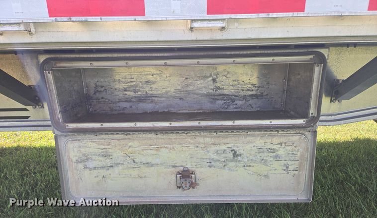 image for item EB1039 2016 Trail King TK80AACS-40 drop deck equipment trailer