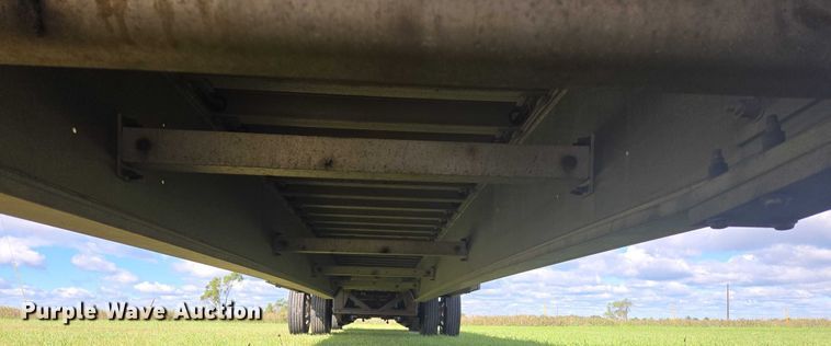 image for item EB1039 2016 Trail King TK80AACS-40 drop deck equipment trailer