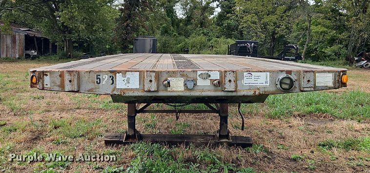 image for item EB8337 1996 Fontaine LFTW-5-8048WSAWK flatbed trailer