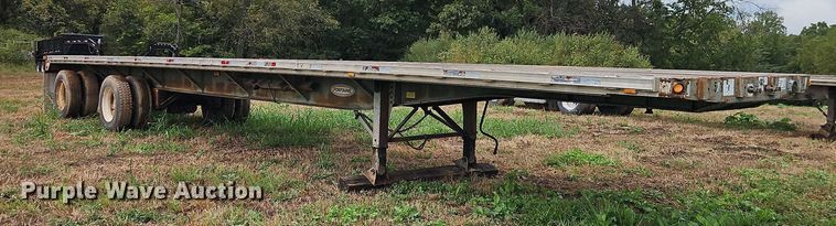 image for item EB8337 1996 Fontaine LFTW-5-8048WSAWK flatbed trailer