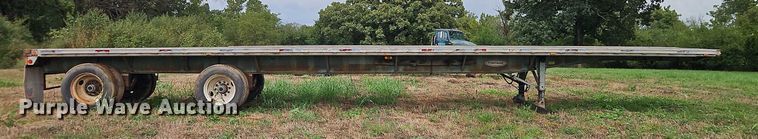 image for item EB8337 1996 Fontaine LFTW-5-8048WSAWK flatbed trailer