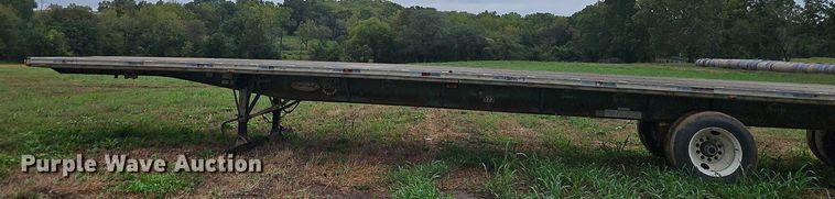 image for item EB8337 1996 Fontaine LFTW-5-8048WSAWK flatbed trailer