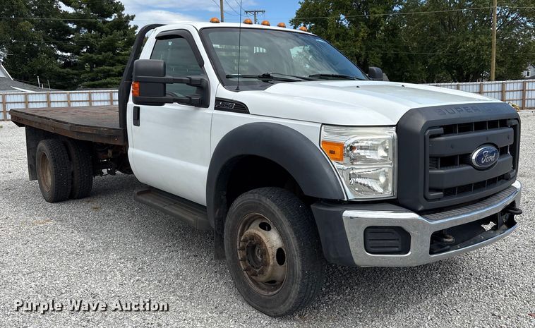 image for item EC4420 2012 Ford F450 Super Duty XL flatbed truck