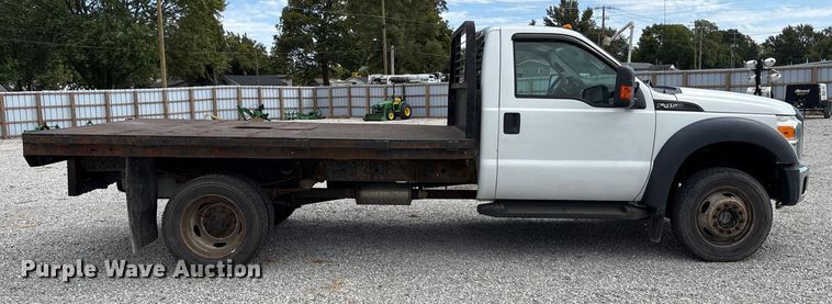 image for item EC4420 2012 Ford F450 Super Duty XL flatbed truck
