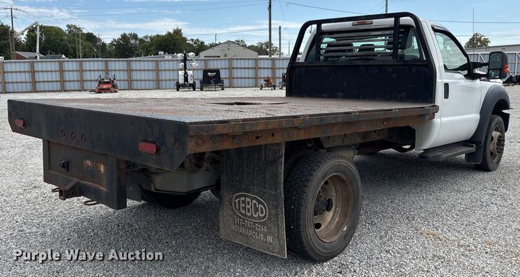 image for item EC4420 2012 Ford F450 Super Duty XL flatbed truck
