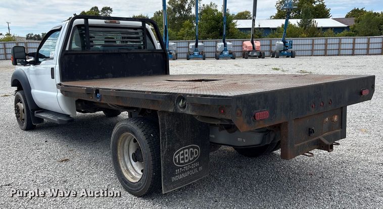 image for item EC4420 2012 Ford F450 Super Duty XL flatbed truck