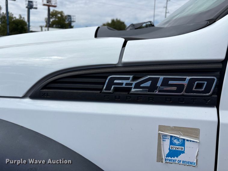 image for item EC4420 2012 Ford F450 Super Duty XL flatbed truck