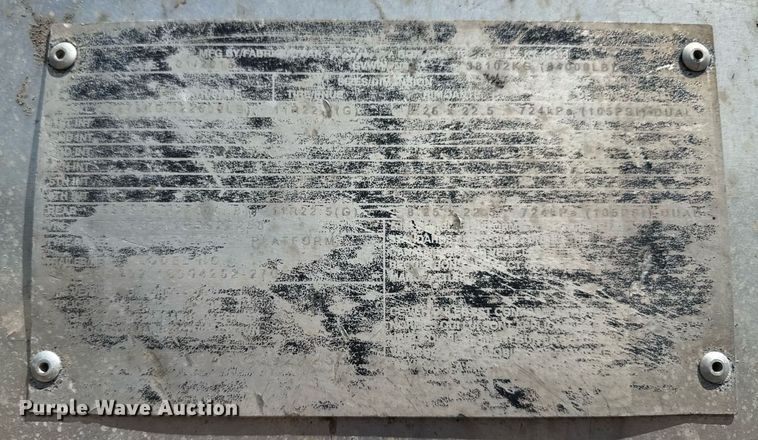 image for item ED4378 2016 Benson flatbed trailer