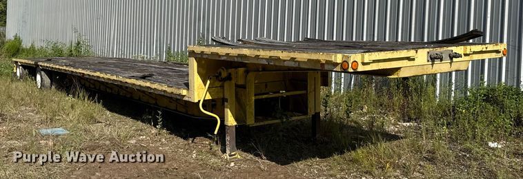 image for item ED5889 1998 Kalyn Siebert KDP-80 drop deck trailer