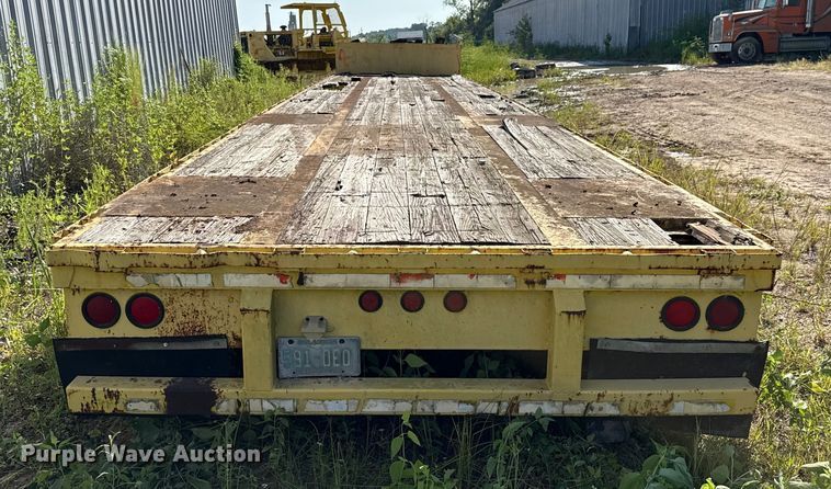 image for item ED5889 1998 Kalyn Siebert KDP-80 drop deck trailer