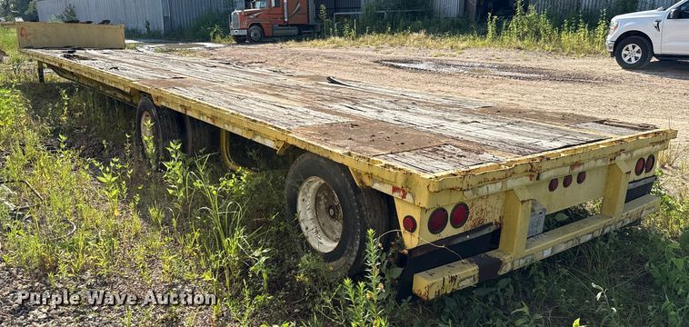 image for item ED5889 1998 Kalyn Siebert KDP-80 drop deck trailer