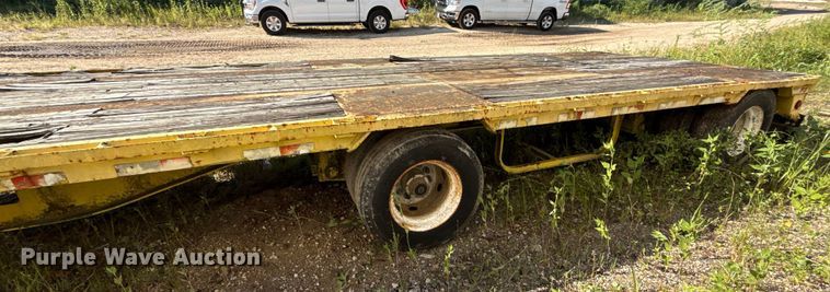 image for item ED5889 1998 Kalyn Siebert KDP-80 drop deck trailer