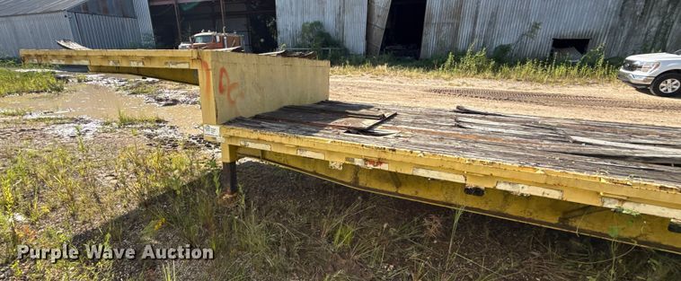 image for item ED5889 1998 Kalyn Siebert KDP-80 drop deck trailer