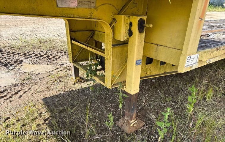 image for item ED5889 1998 Kalyn Siebert KDP-80 drop deck trailer