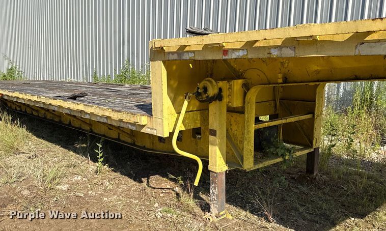 image for item ED5889 1998 Kalyn Siebert KDP-80 drop deck trailer