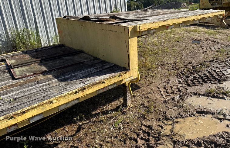 image for item ED5889 1998 Kalyn Siebert KDP-80 drop deck trailer