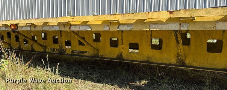 image for item ED5889 1998 Kalyn Siebert KDP-80 drop deck trailer