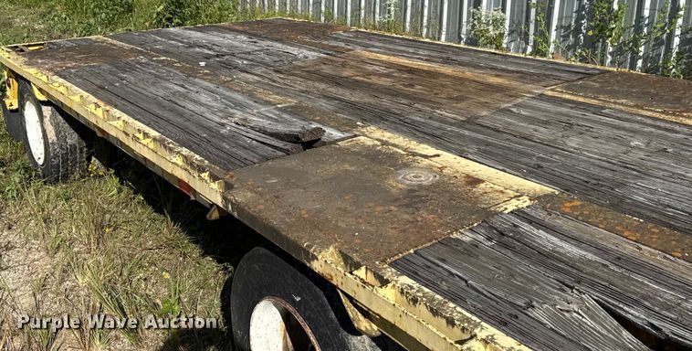 image for item ED5889 1998 Kalyn Siebert KDP-80 drop deck trailer