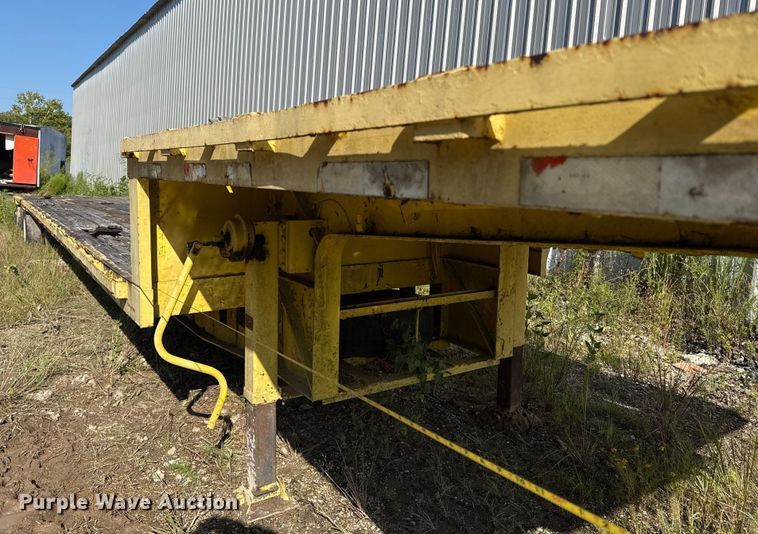 image for item ED5889 1998 Kalyn Siebert KDP-80 drop deck trailer