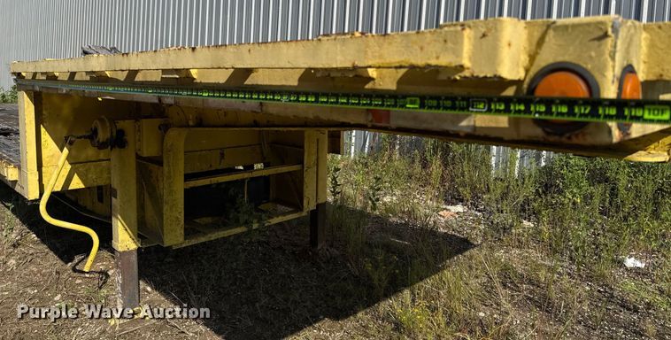 image for item ED5889 1998 Kalyn Siebert KDP-80 drop deck trailer