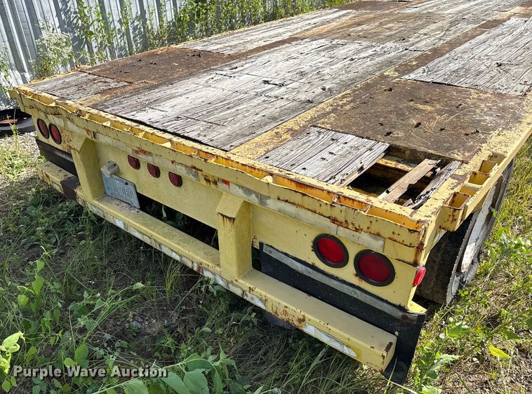 image for item ED5889 1998 Kalyn Siebert KDP-80 drop deck trailer