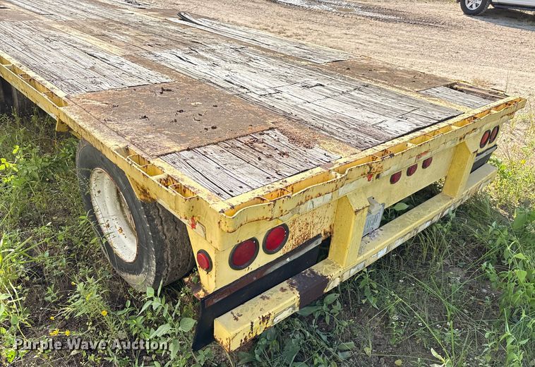 image for item ED5889 1998 Kalyn Siebert KDP-80 drop deck trailer