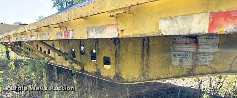 image for item ED5889 1998 Kalyn Siebert KDP-80 drop deck trailer