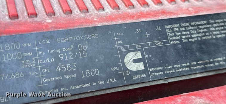 image for item EH7475 2016 International ProStar Plus semi truck