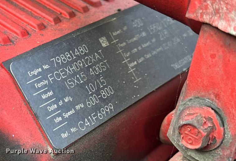 image for item EH7476 2016 International ProStar Plus semi truck