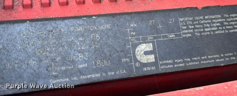 image for item EH7476 2016 International ProStar Plus semi truck