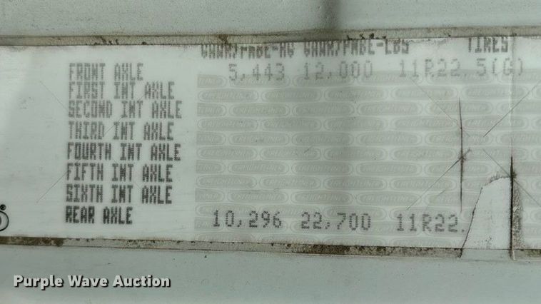 image for item EN5604 1995 Freightliner FL70 semi truck