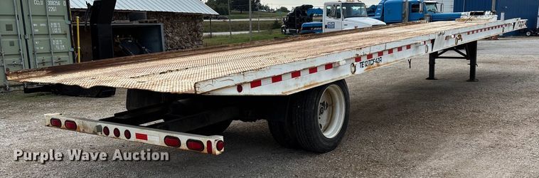 image for item EN5605 2006 Trail-EZE Trail 1CM06 roll-off tilt deck container trailer