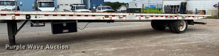 image for item EN5605 2006 Trail-EZE Trail 1CM06 roll-off tilt deck container trailer