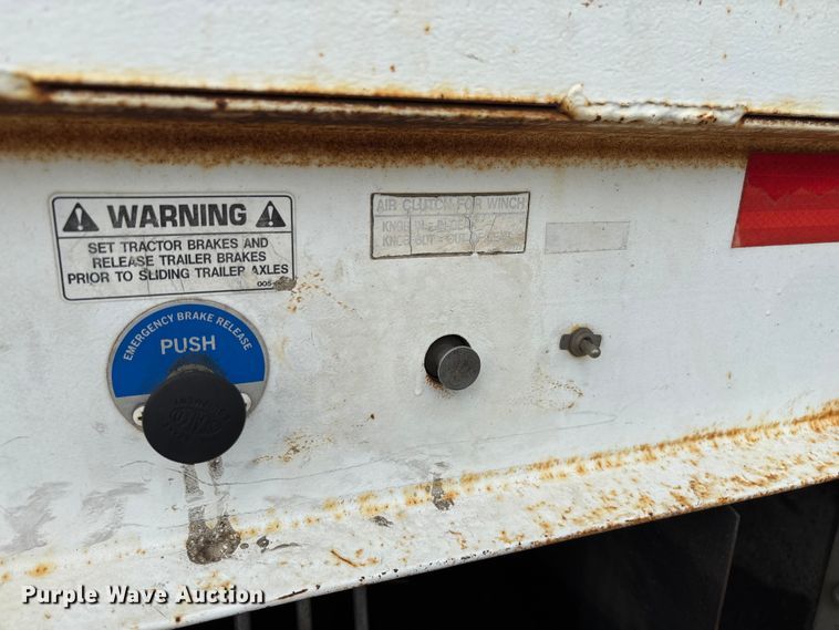 image for item EN5605 2006 Trail-EZE Trail 1CM06 roll-off tilt deck container trailer