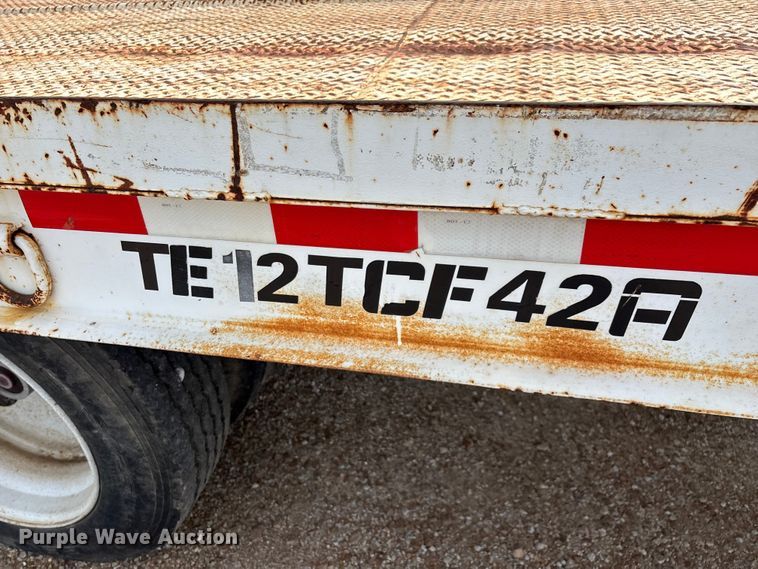 image for item EN5605 2006 Trail-EZE Trail 1CM06 roll-off tilt deck container trailer