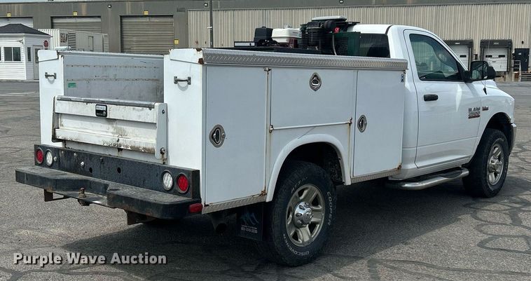 image for item EQ0521 2018 Dodge  Ram 2500 utility bed pickup truck