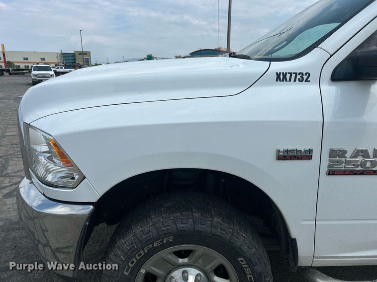 image for item EQ0521 2018 Dodge  Ram 2500 utility bed pickup truck