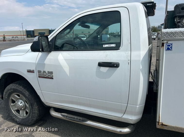 image for item EQ0521 2018 Dodge  Ram 2500 utility bed pickup truck