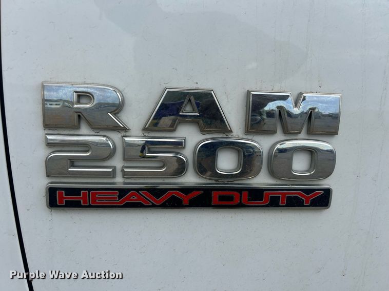 image for item EQ0521 2018 Dodge  Ram 2500 utility bed pickup truck