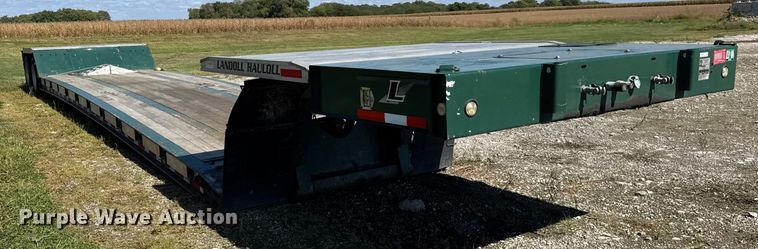 image for item ER0155 2012 Landoll 835C lowboy equipment trailer