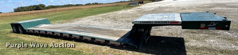 image for item ER0155 2012 Landoll 835C lowboy equipment trailer