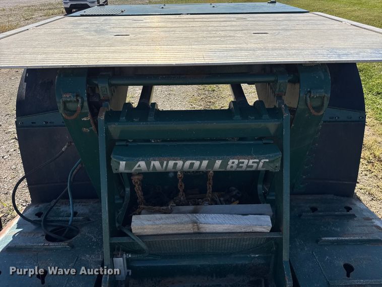image for item ER0155 2012 Landoll 835C lowboy equipment trailer