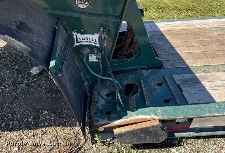 image for item ER0155 2012 Landoll 835C lowboy equipment trailer